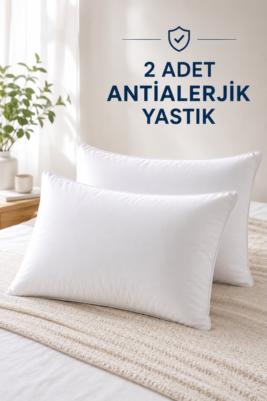 2'li Antialerjik Yastık |
