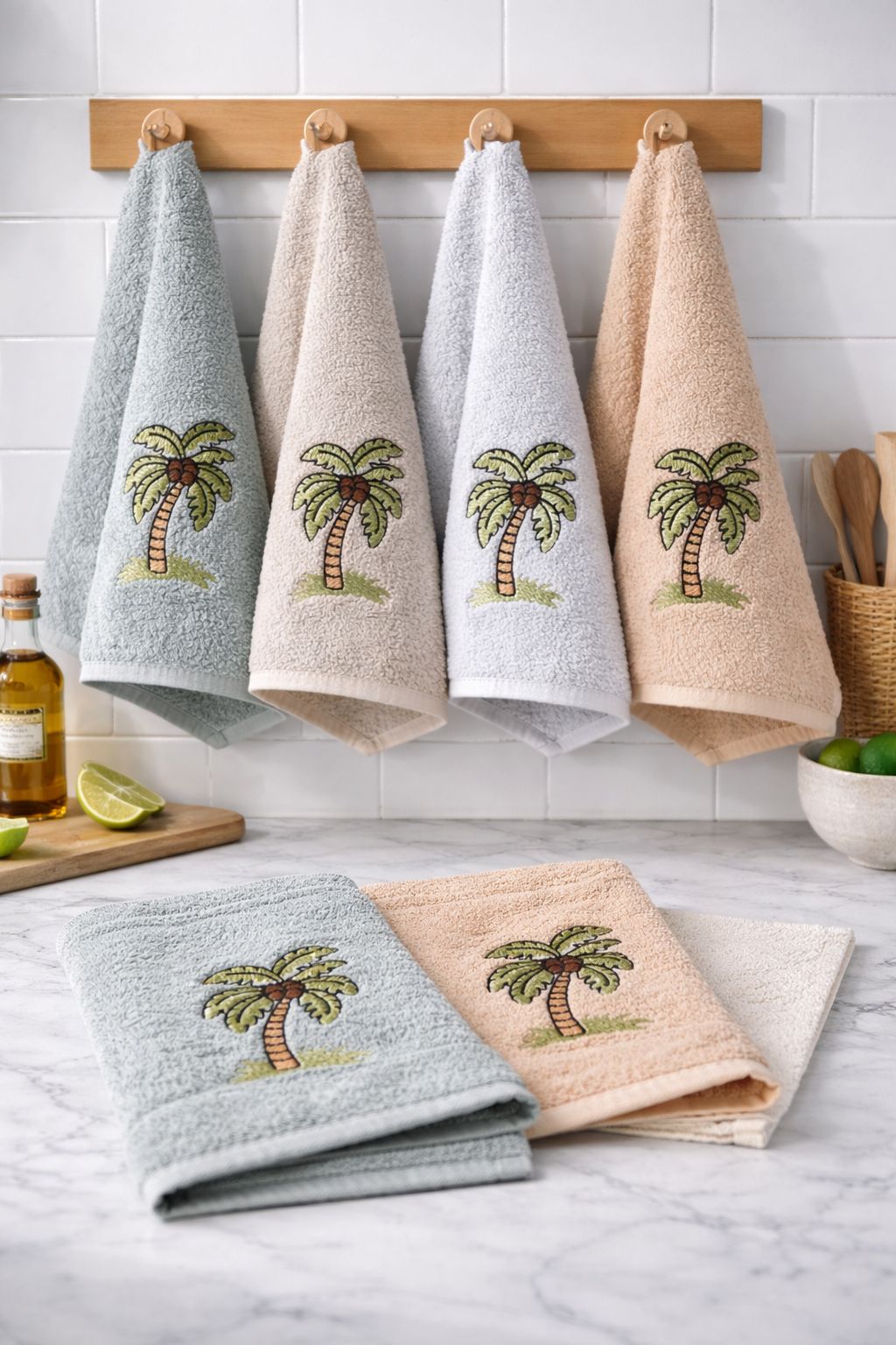 4 Parça Mutfak Havlu Seti | 3 Al 2 Öde