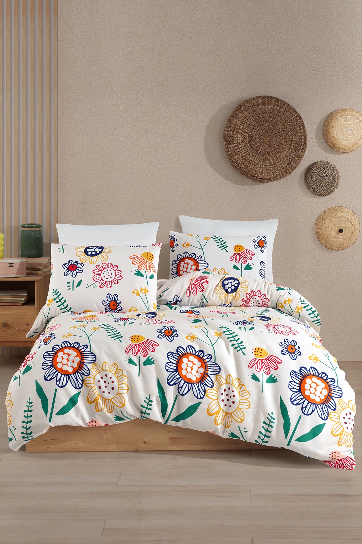 Lastikli Çarşaflı Nevresim Takımı | Story