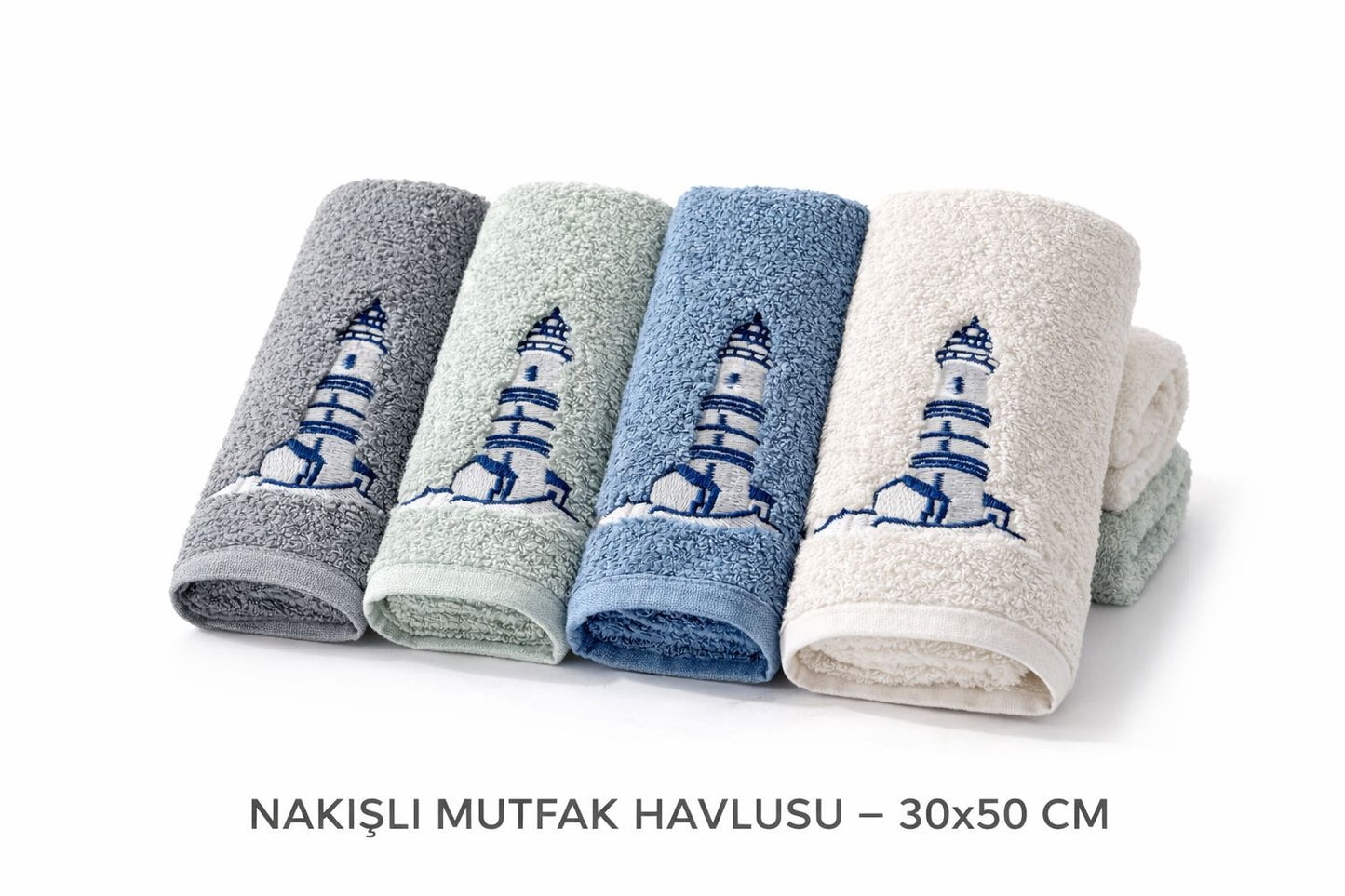 4 Parça Mutfak Havlu Seti | 3 Al 2 Öde