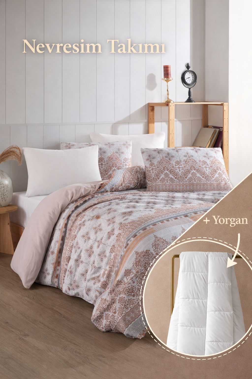 Çift Kişilik Nevresim Takımı Ve Yorgan Seti | Kristal Yorgan Seti