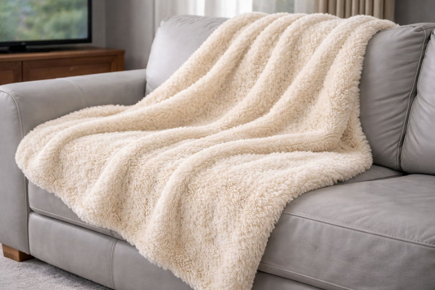 Welsoft Peluş Battaniye 180x210 cm Gold Lace