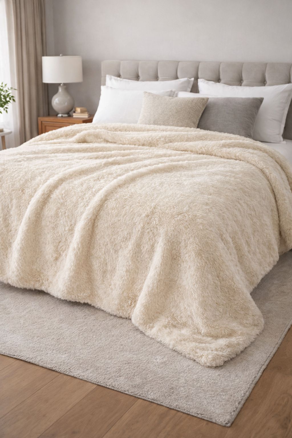 Welsoft Peluş Battaniye 180x210 cm Gold Lace