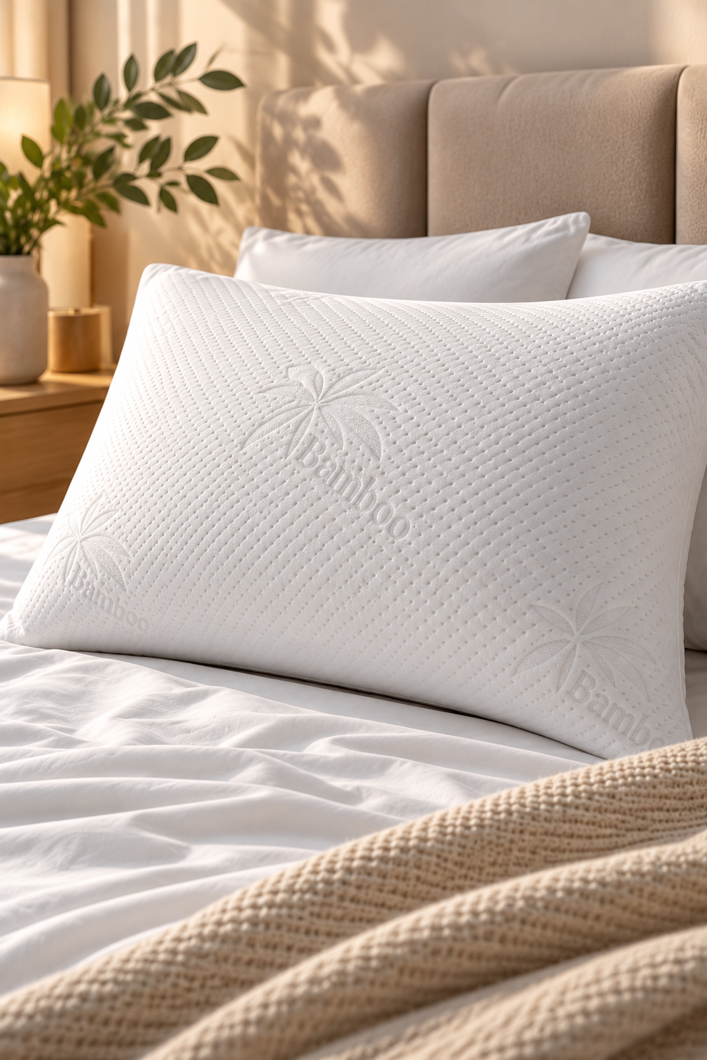 Bamboo Pillow Nefes Alan Premium Uyku Yastığı