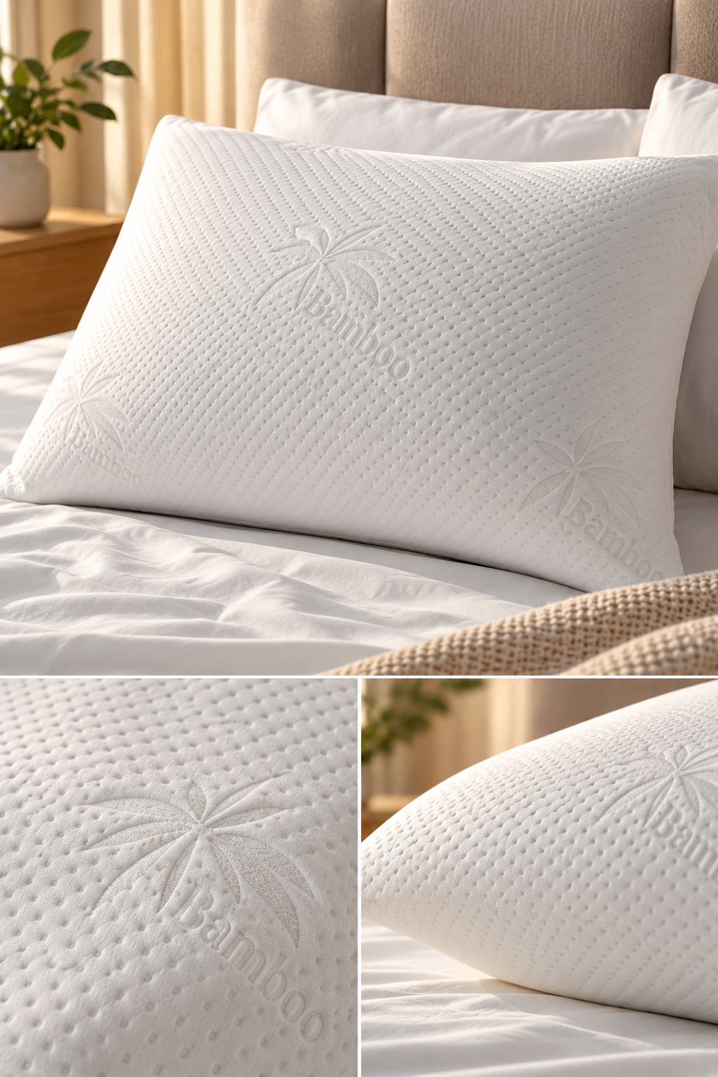Bamboo Pillow kumaş ve doku detayları
