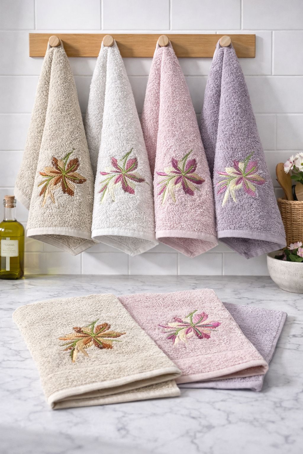 4 Parça Mutfak Havlu Seti | 3 Al 2 Öde