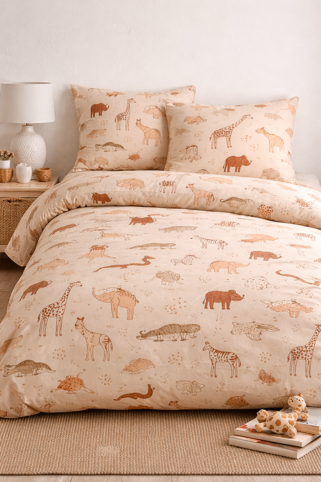 Lastikli Çarşaflı Nevresim Takımı | Forest