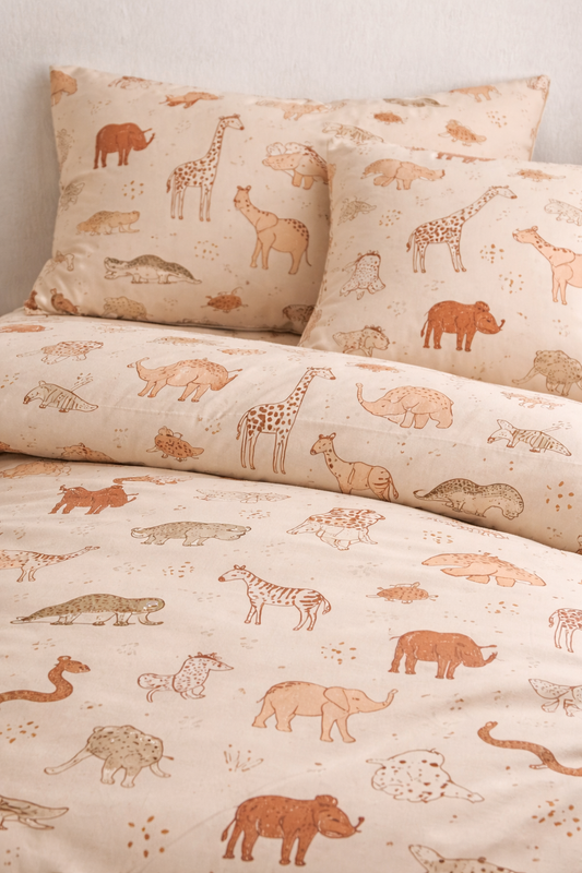 Lastikli Çarşaflı Nevresim Takımı | Forest