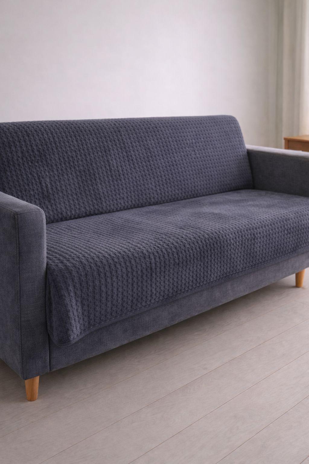 Koltuk Örtüsü | Kaydırmaz Sünger Tabanlı 170x210 Cm Antrasit